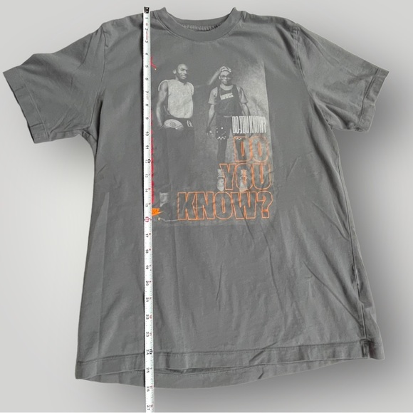 Nike Air Jordan “Do You Know?” Gray T-shirt - Picture 3 of 7
